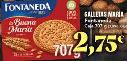 Gadis FONTANEDA Galletas maría oferta