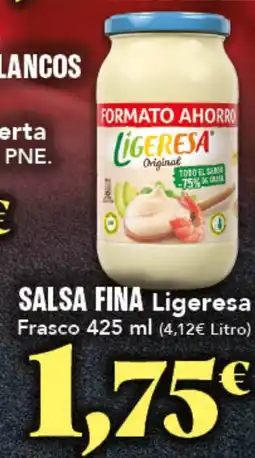Gadis LIGERESA Salsa fina oferta