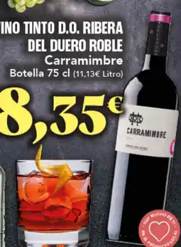 Gadis CARRAMIMBRE Vino tinto d.o. ribera del duero roble oferta