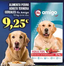 Gadis IFA AMIGO Alimento perro adulto ternera cereales oferta