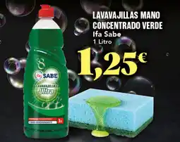 Gadis IFA SABE Lavavajillas mano concentrado verde oferta