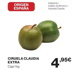 Supercor Ciruela claudia extra oferta