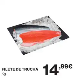 Supercor Filete de trucha oferta