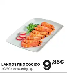 Supercor Langostino cocido oferta