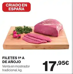 Supercor Filetes 1a a de añojo oferta