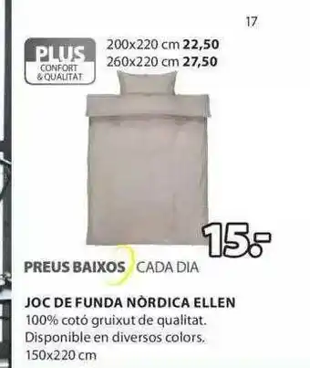 JYSK Joc De Funda Nòrdica Ellen oferta