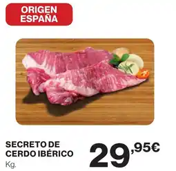 Supercor Secreto de cerdo ibérico oferta