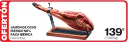 Supercor Jamón de cebo ibérico 50% raza ibérica oferta