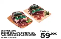 Supercor Deshuesados de cebo de campo ibéricos 50% raza ibérica sierra de tentudía oferta