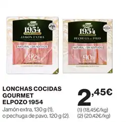 Supercor ELPOZO 1954 Lonchas cocidas gourmet oferta