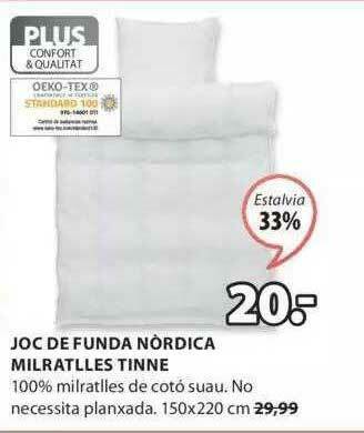 JYSK Joc De Funda Nòrdica Milratlles Tinne oferta