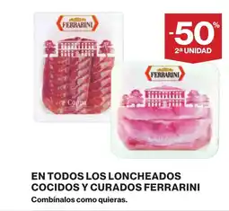 Supercor FERRARINI En todos los loncheados cocidos y curados oferta