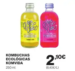 Supercor KOMVIDA Kombuchas ecológicas oferta