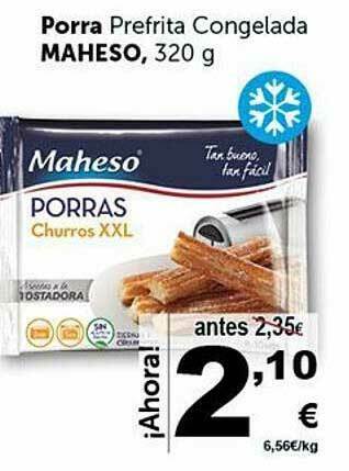 Masymas Porra Prefrita Congelada Maheso oferta