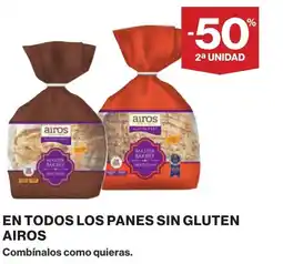 Supercor AIROS En todos los panes sin gluten oferta