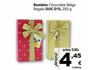 Masymas Bombón Chocolate Belga Regalo Duc D'o oferta