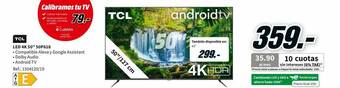 MediaMarkt Tcl Led 4k 50 oferta