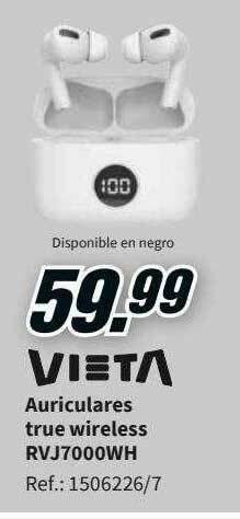 MediaMarkt Vieta Auriculares True Wireless Rvj7000wh oferta