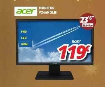 Mi electro Acer Monitor V246hqlbi oferta