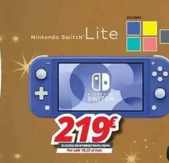 Mi electro Nintendo Switch Lite oferta