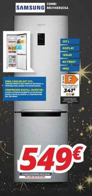 Mi electro Samsung Combi Rb31her2c5a oferta