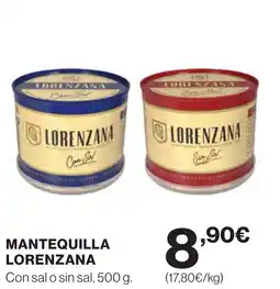 Supercor LORENZANA Mantequilla oferta