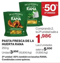 Supercor RANA Pasta fresca de la huerta oferta