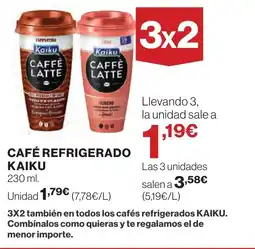 Supercor KAIKU Café refrigerado oferta