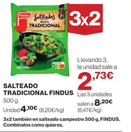 Supercor FINDUS Salteado tradicional oferta