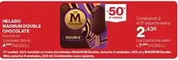 Supercor MAGNUM Helado double chocolate oferta