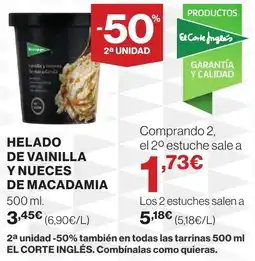 Supercor Helado de vainilla y nueces de macadamia oferta