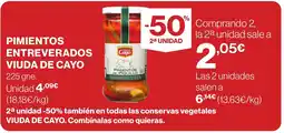 Supercor Pimientos del piquillo entreverados enteros condimentados al allo oferta