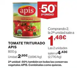 Supercor APIS Tomate triturado oferta