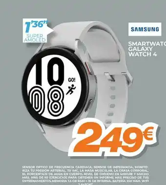 Pascual Martí Samsung Smartwatch Galaxy Watch 4 oferta