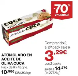 Supercor CUCA Atún claro en aceite de oliva oferta