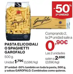 Supercor GAROFALO Pasta elicoidali o spaghetti oferta