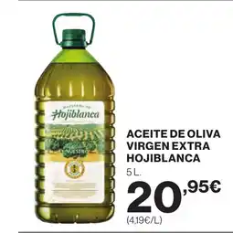 Supercor HOJIBLANCA Aceite de oliva virgen extra oferta