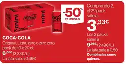 Supercor COCA-COLA oferta