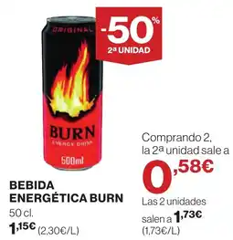 Supercor BURN Bebida energética oferta
