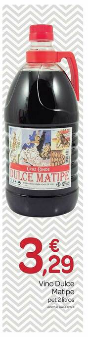 Supermercados El Jamón Vino Dulce Matipe oferta