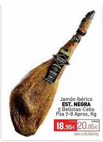 Cuevas Cash Jamón Ibérico Est. Negra oferta