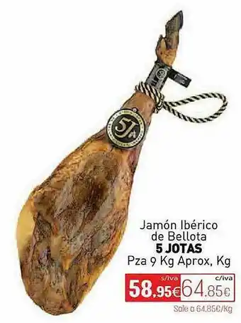 Cuevas Cash Jamón Ibérico De Bellota 5 Jotas oferta