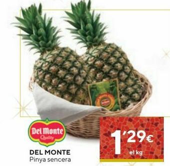 Caprabo Piña del monte oferta