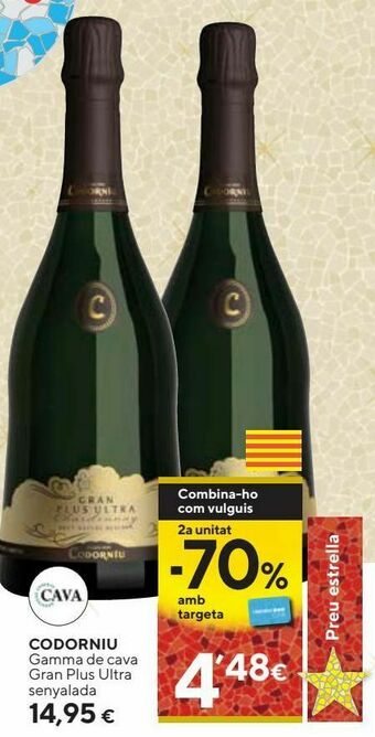Caprabo Cava codorniu oferta