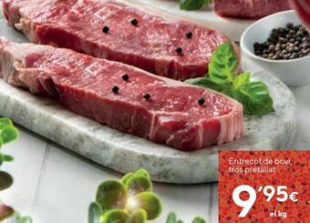 Caprabo Entrecot oferta