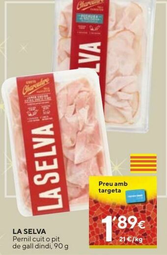 Caprabo Jamón cocido extra la selva oferta