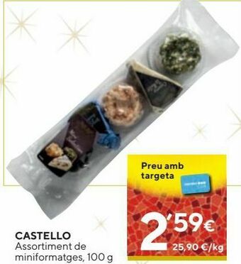 Caprabo Queso castello oferta