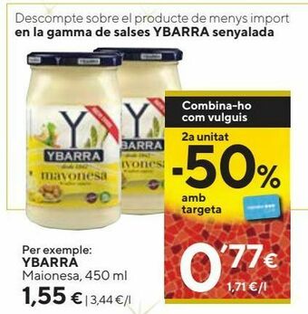 Caprabo Mayonesa ybarra oferta