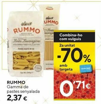 Caprabo Pasta oferta