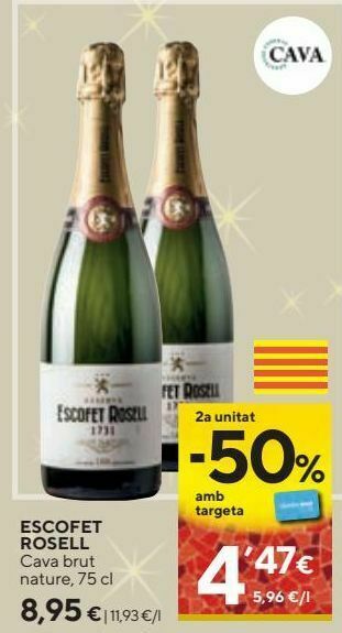 Caprabo Cava brut oferta